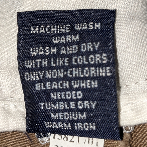 GAP WOMEN'S WIDE LEG TAN ULTRA LOW RISE PANT- SIZE 10 - Picture 5 of 5